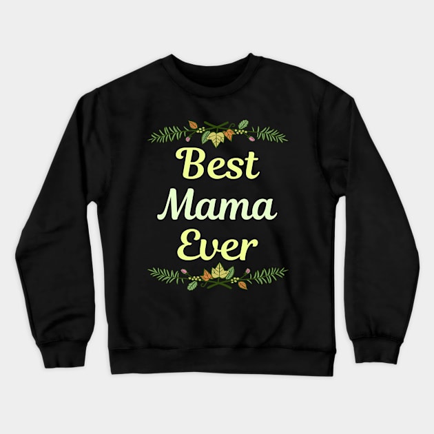 Family Leaf Mama Crewneck Sweatshirt by Happy Life